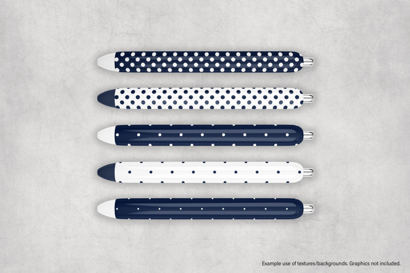 navy-and-white-polka-dots