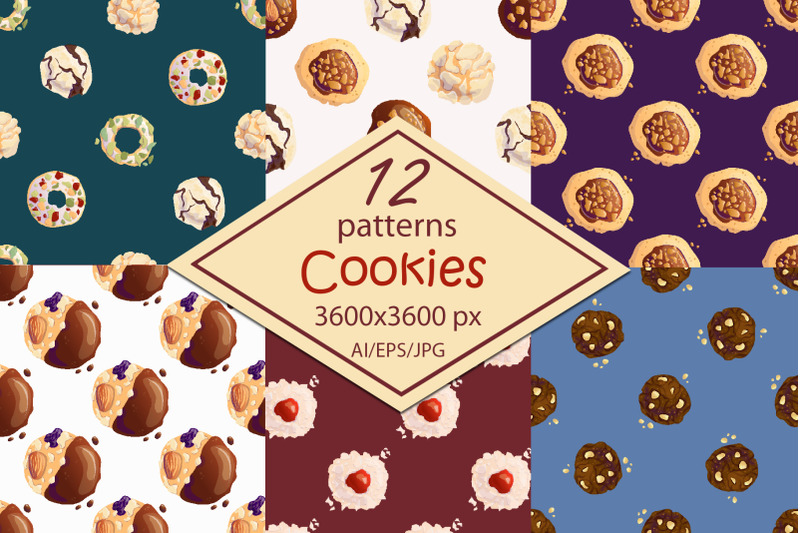 cookies-paper-seamless-patterns