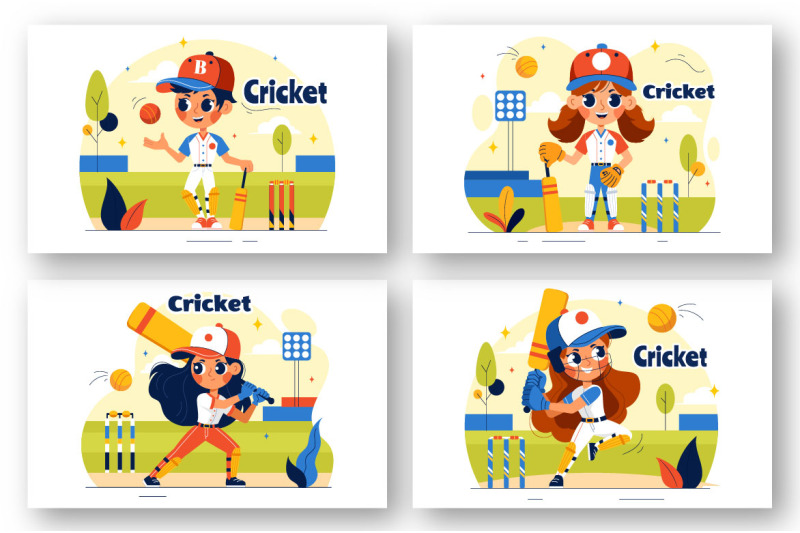 9-cricket-player-illustration