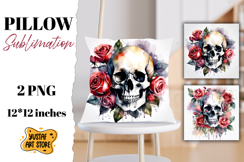 halloween-pillow-sublimation-skull-design-2-png