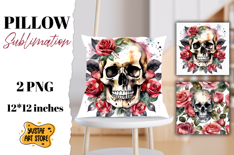 halloween-pillow-sublimation-skull-design-2-png