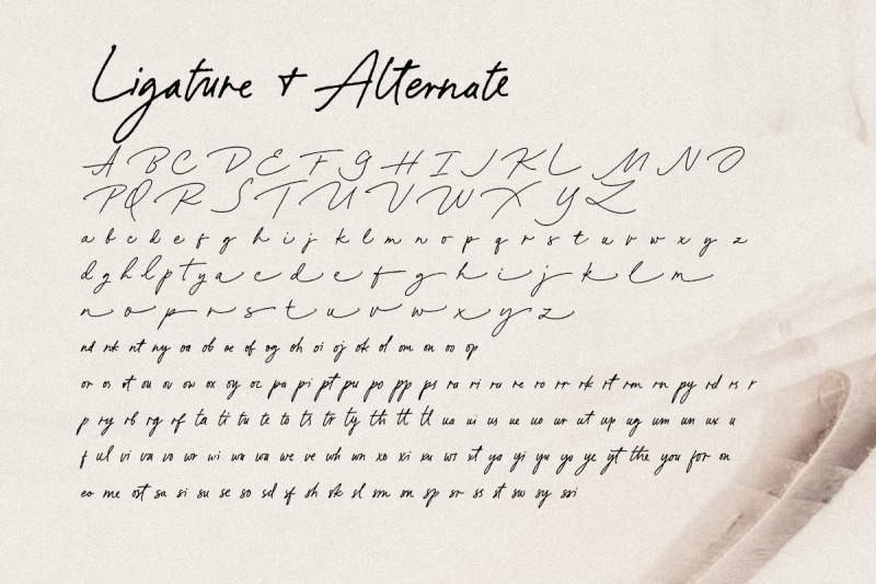 paradine-ligature-handwritten-font