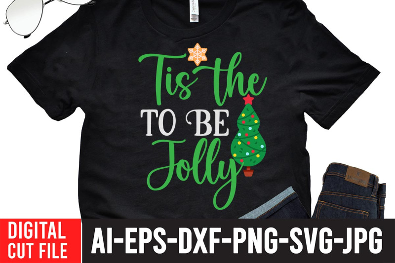 tis-the-to-the-jolly-t-shirt-design-christmas-t-shirt-design-christma