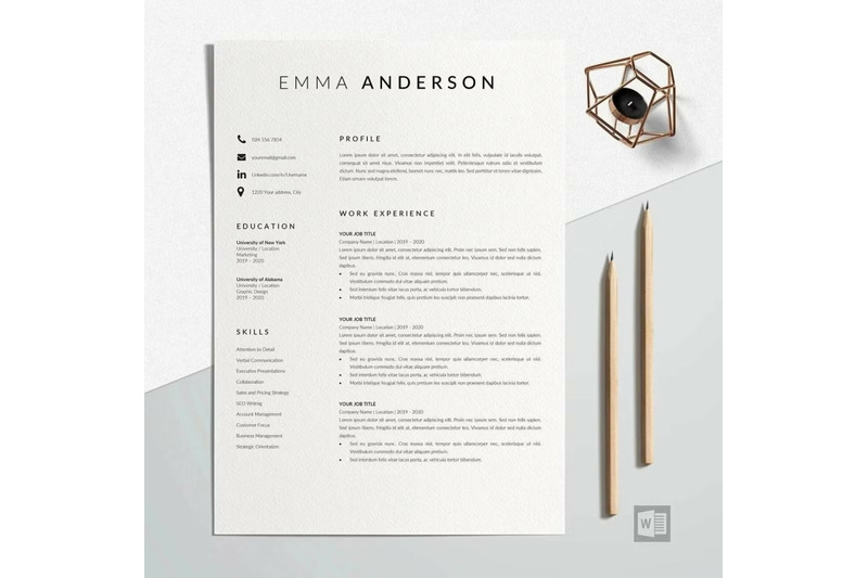 10-minimalist-resume-template-bundle