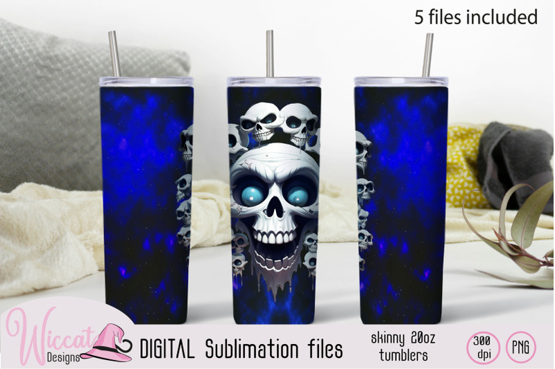 spooky-fun-bundle-laughing-skulls-seamless-tumbler-set-sublimation