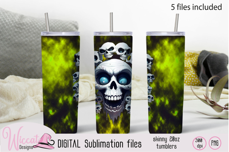 spooky-fun-bundle-laughing-skulls-seamless-tumbler-set-sublimation