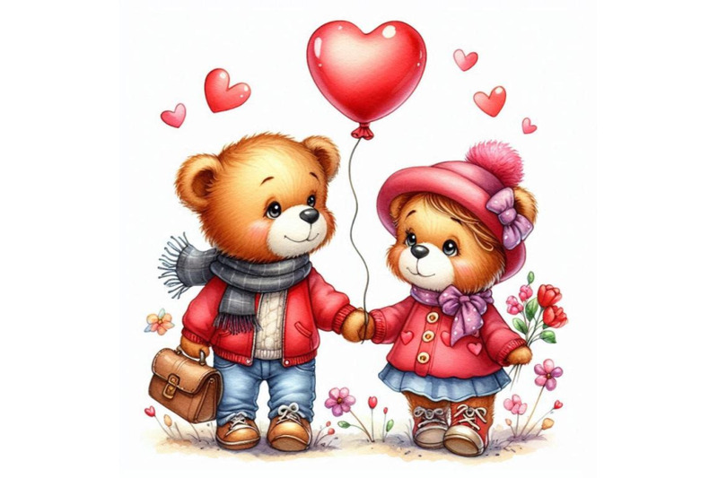 a-pair-of-teddy-bears-holding-hands-with-a-heart-shaped-balloon