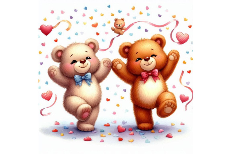 two-teddy-bears-dancing-with-heart-shaped-confetti-around-them