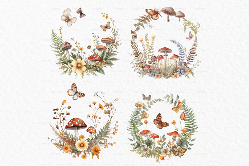 boho-woodland-animal-watercolor-clipart-png