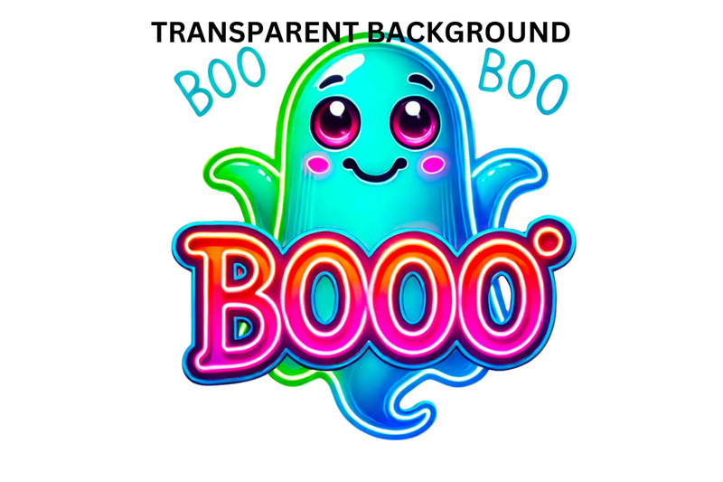 neon-halloween-ghost-png-coquette-ghost-for-trendy-halloween-designs