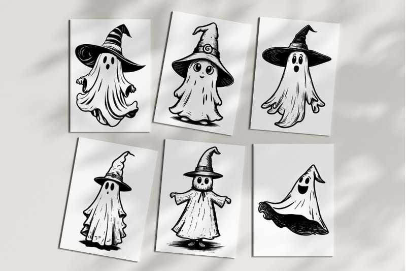 cute-ghosts-photoshop-brushes-and-pngs