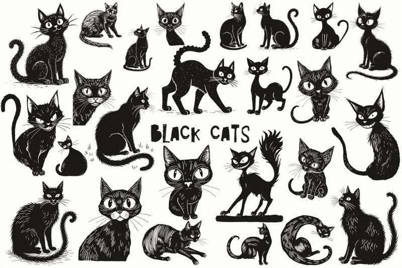 black-cat-brushes-and-png-files