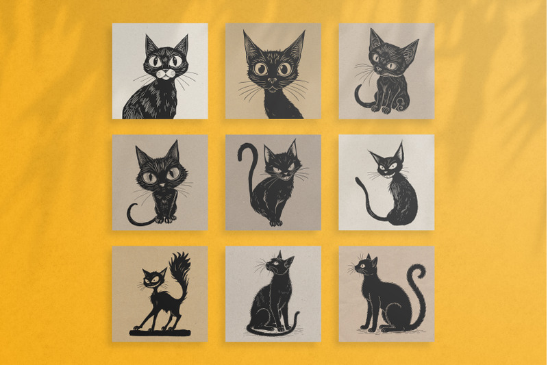 black-cat-brushes-and-png-files