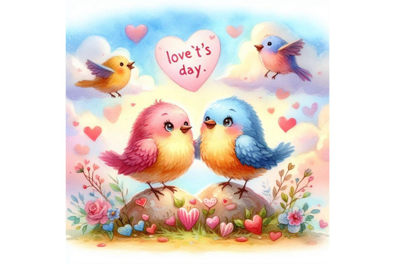 two-lovebirds-celebrating-valentines-day-under-a-pastel-sky-watercolo