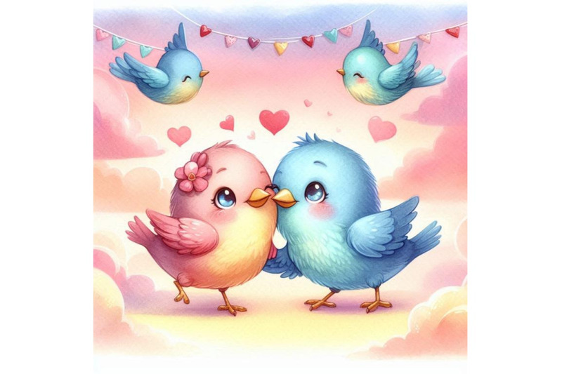 two-lovebirds-celebrating-valentines-day-under-a-pastel-sky-watercolo