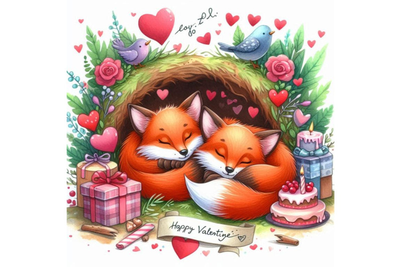 valentines-day-foxes-napping-together-in-a-cozy-burrow-watercolor-bac