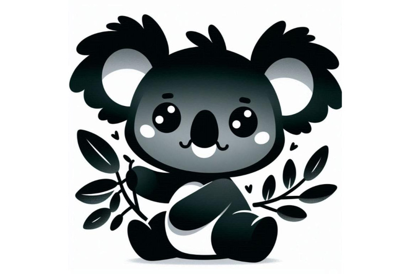 adorable-3d-kawaii-koala-holding-a-tiny-leaf-and-smiling