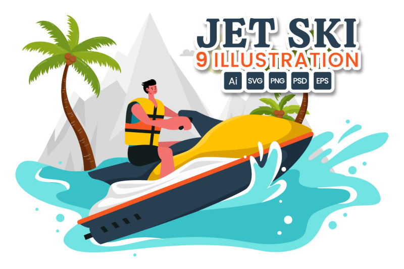 9-people-ride-jet-ski-illustration