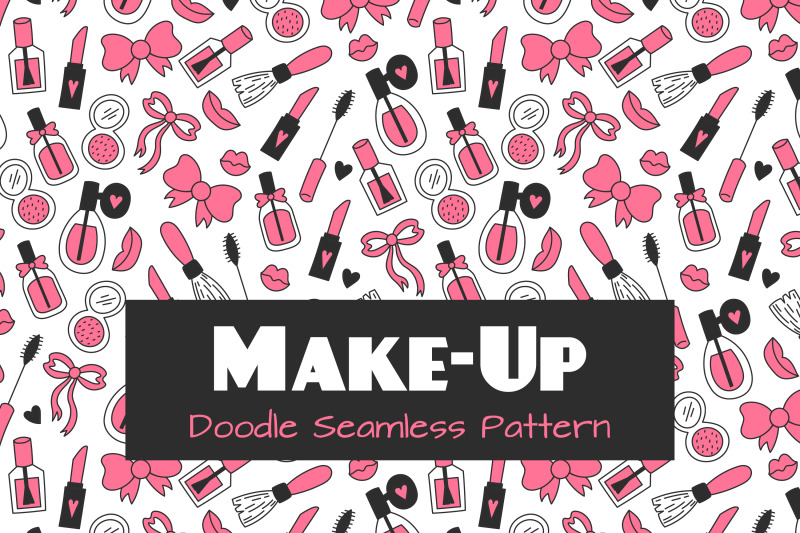 make-up-doodle-seamless-pattern