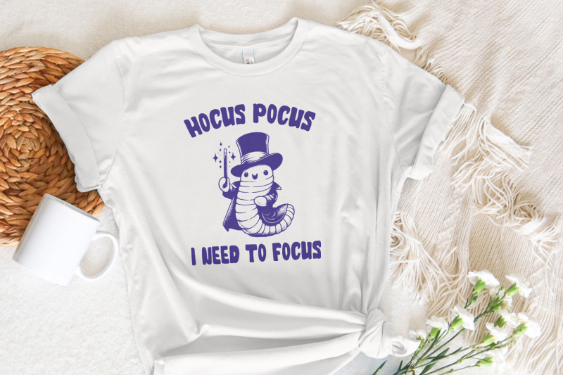 hocus-pocus-i-need-to-focus-png-cute-worm-design-png-sublimation-des