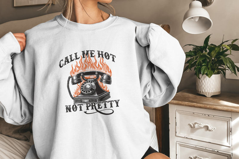 call-me-hot-not-pretty-western-digital-download-western-png-designs