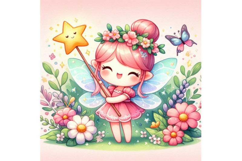 kawaii-2d-fairy-holding-a-sparkling-star-wand-surrounded-by-flowers