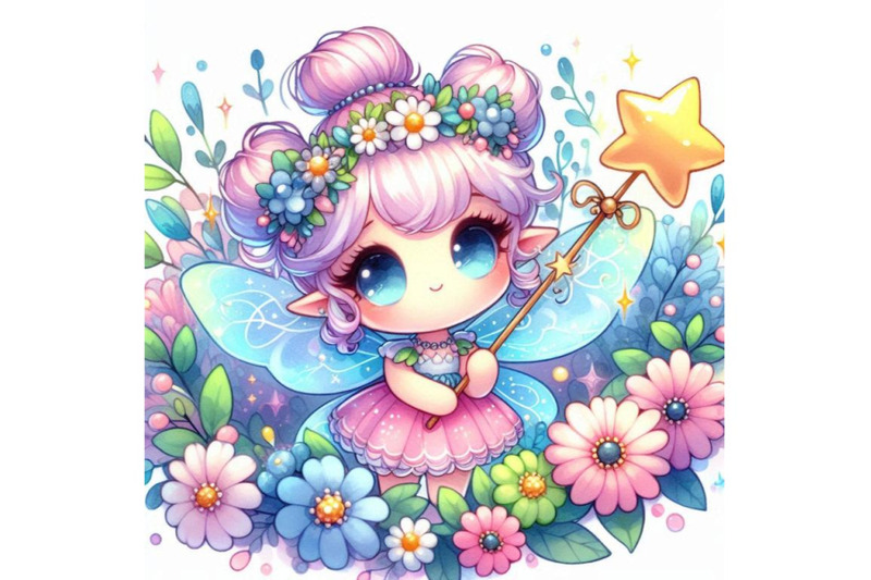 kawaii-2d-fairy-holding-a-sparkling-star-wand-surrounded-by-flowers