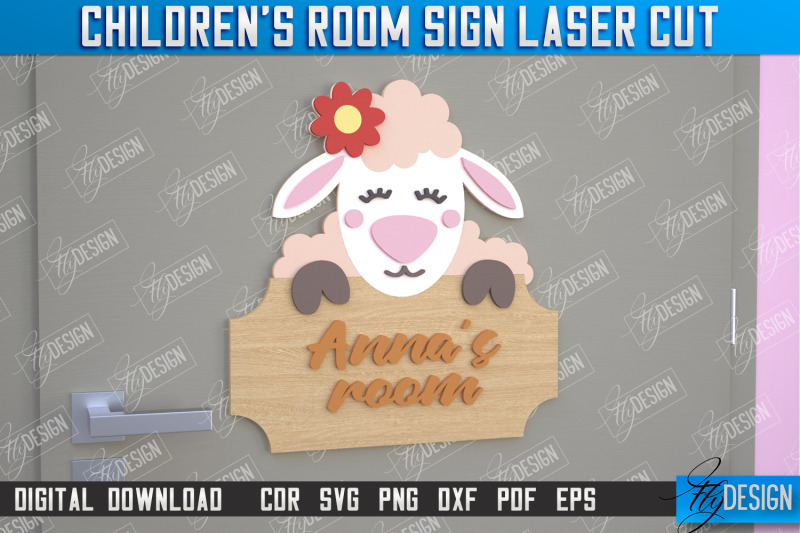 children-039-s-room-sign-door-sign-sheep-design-cnc-file