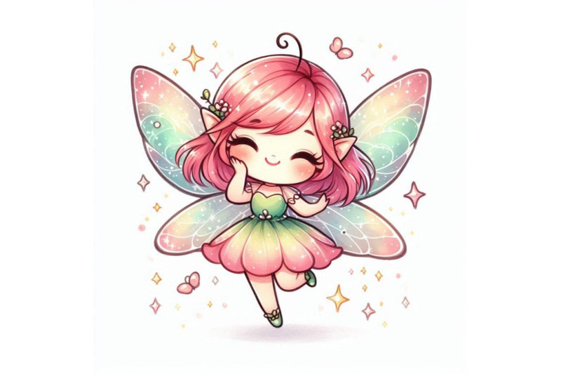 kawaii-2d-fairy-flying-with-sparkles-around-her-wings