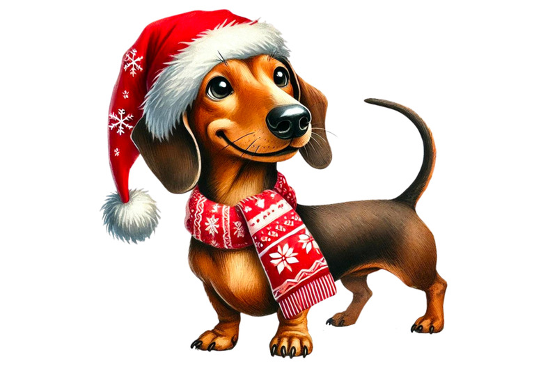 dachshund-christmas-png-cute-pet-sublimation-graphics-for-tshirts-ch