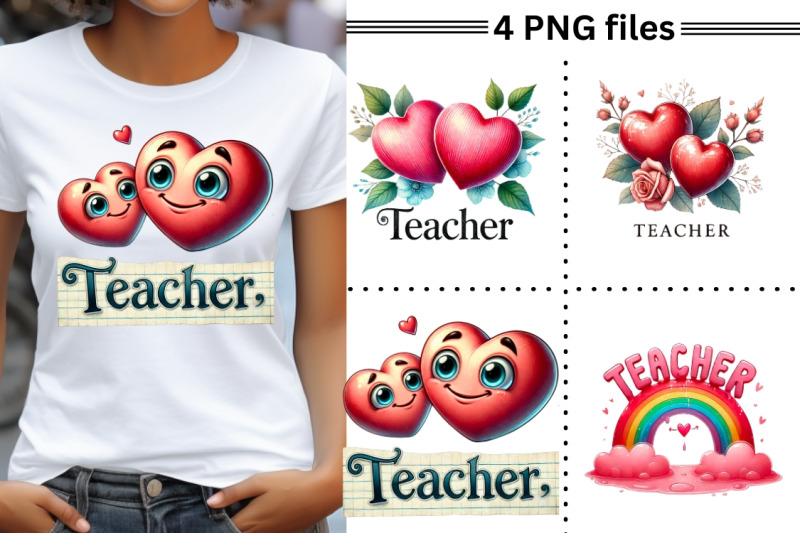 teacher-themed-retro-pngs-for-diy-crafting-vibrant-teacher-designs-fo