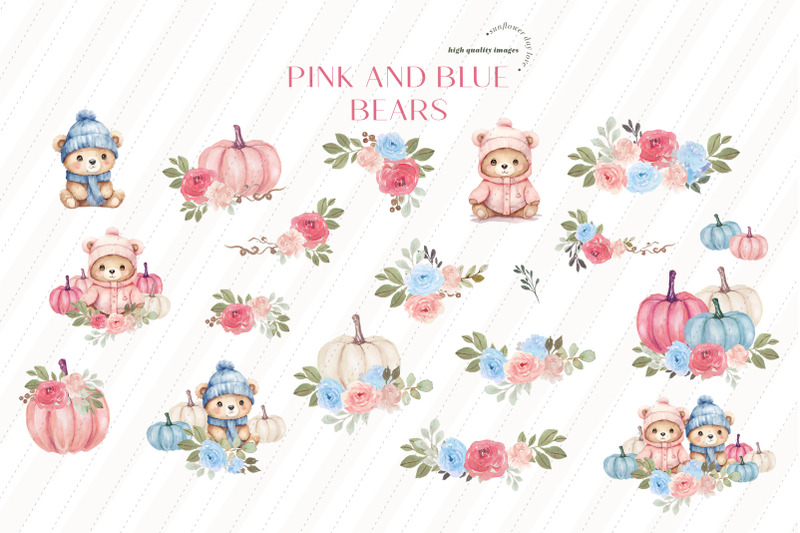 fall-blue-amp-pink-cute-bear-pumpkin-clipart-fall-autumn-pumpkins