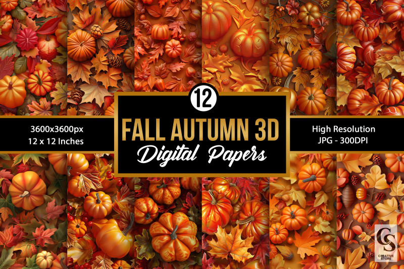 fall-autumn-3d-seamless-patterns