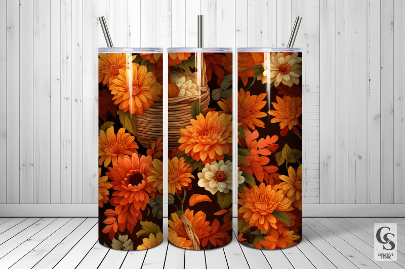 fall-floral-baskets-seamless-patterns