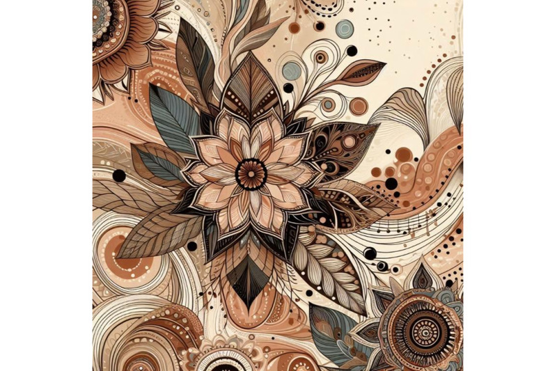 boho-floral-design-with-earthy-tones-and-intricate-patterns