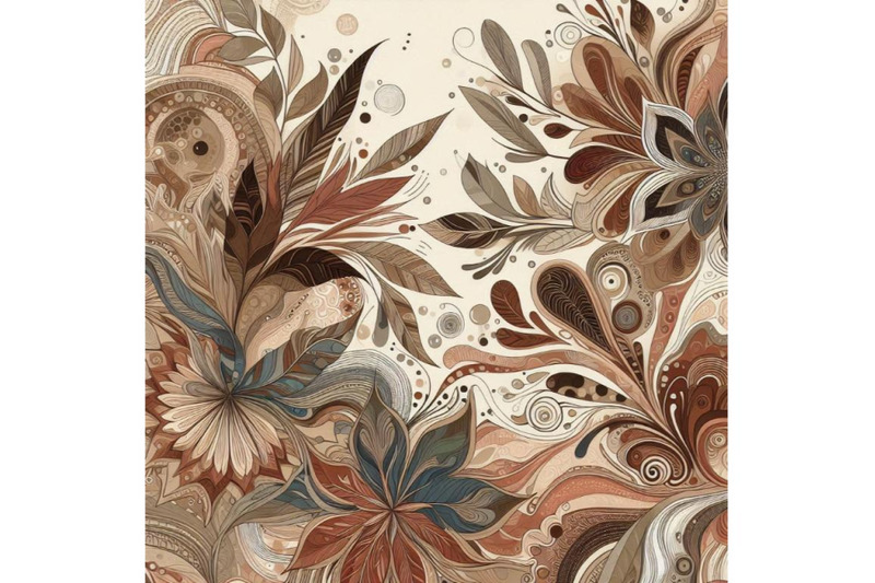 boho-floral-design-with-earthy-tones-and-intricate-patterns