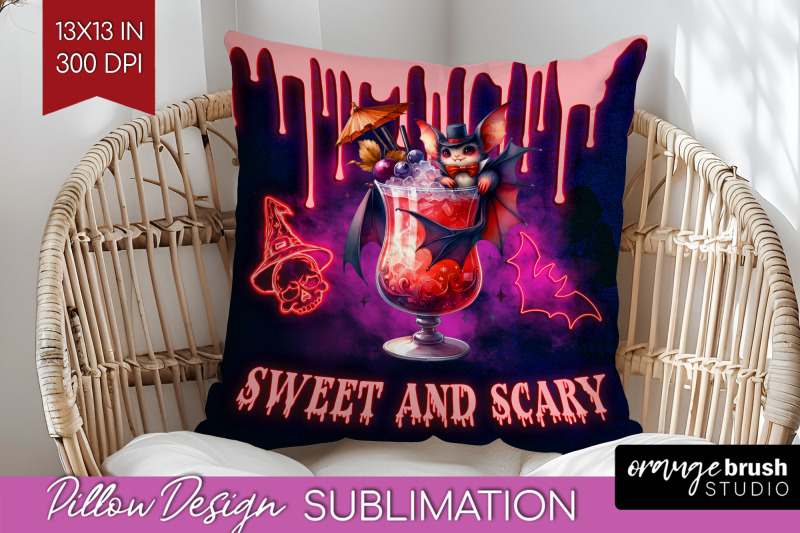 neon-halloween-pillow-sublimation-cocktail-pillow-cover-png