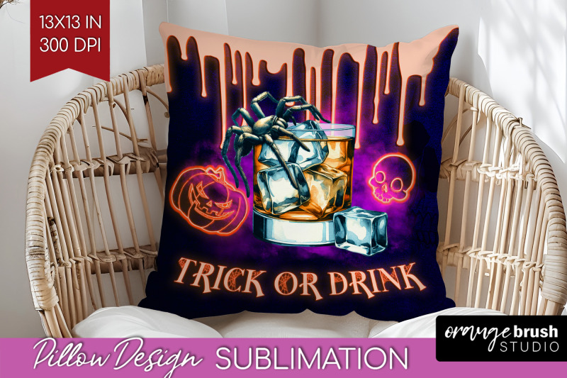 neon-halloween-pillow-sublimation-cocktail-pillow-cover-png