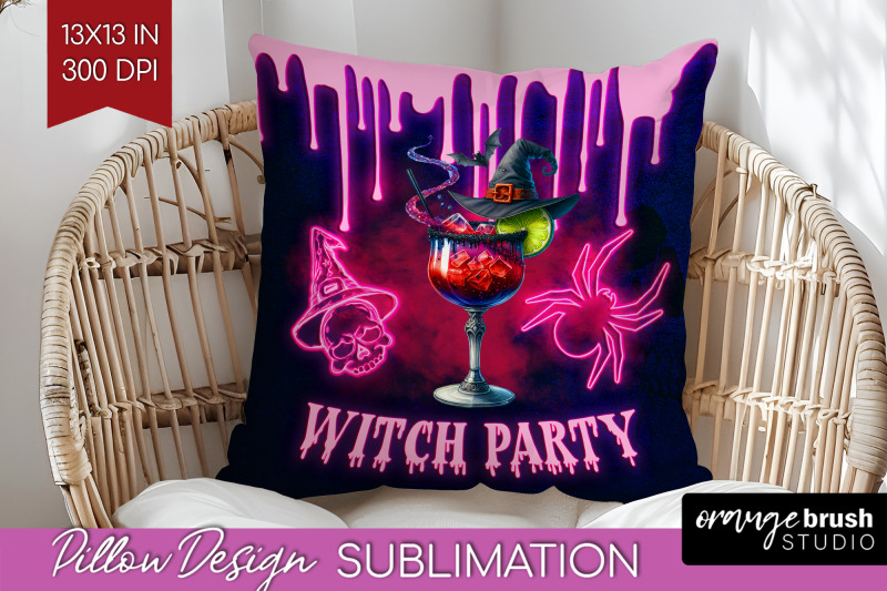 neon-halloween-pillow-sublimation-cocktail-pillow-cover-png