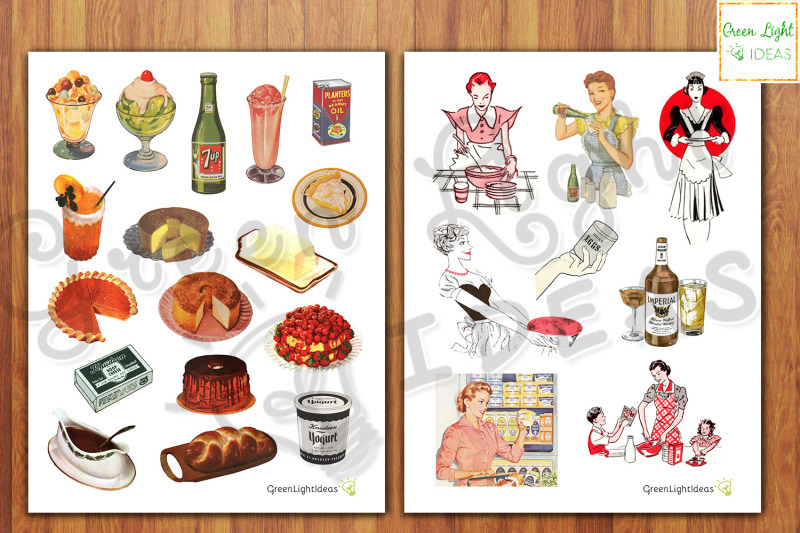 vintage-junk-journal-cooking-kitchen-printable-ephemera