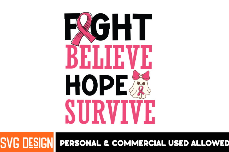 fight-believe-hope-survive-t-shirt-design