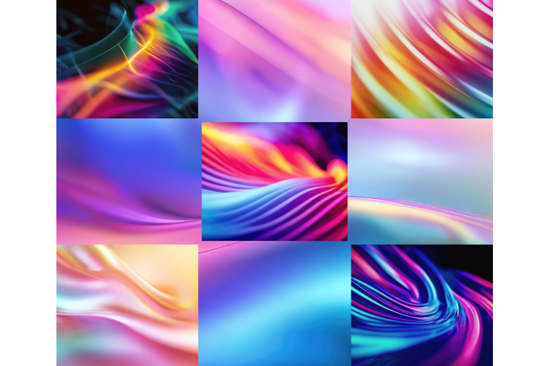 gradient-backgrounds-set