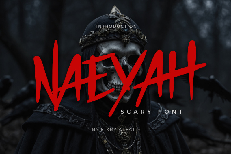 naeyah-scary-font