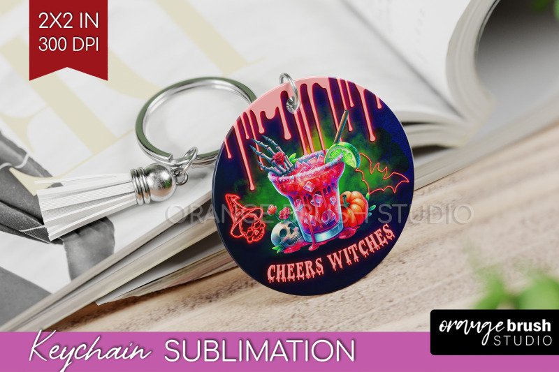 neon-halloween-keychain-png-cocktail-keychain-sublimation