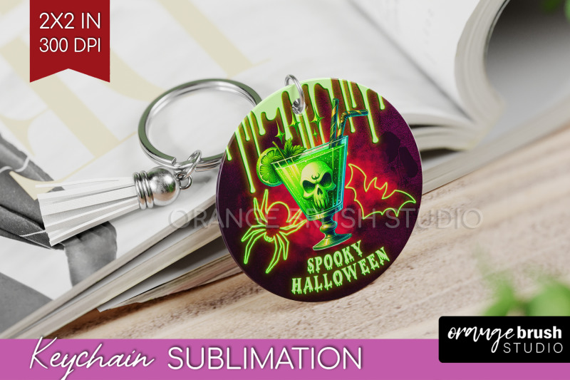 neon-halloween-keychain-png-cocktail-keychain-sublimation