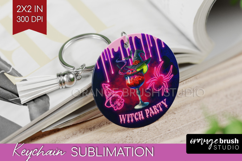 neon-halloween-keychain-png-cocktail-keychain-sublimation