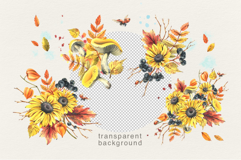 autumn-botanical-watercolor-clip-art