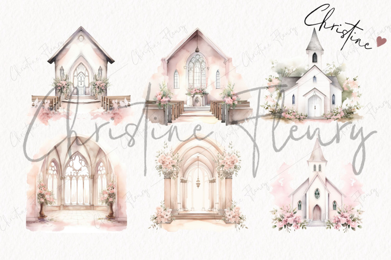 watercolor-soft-pink-church-clipart