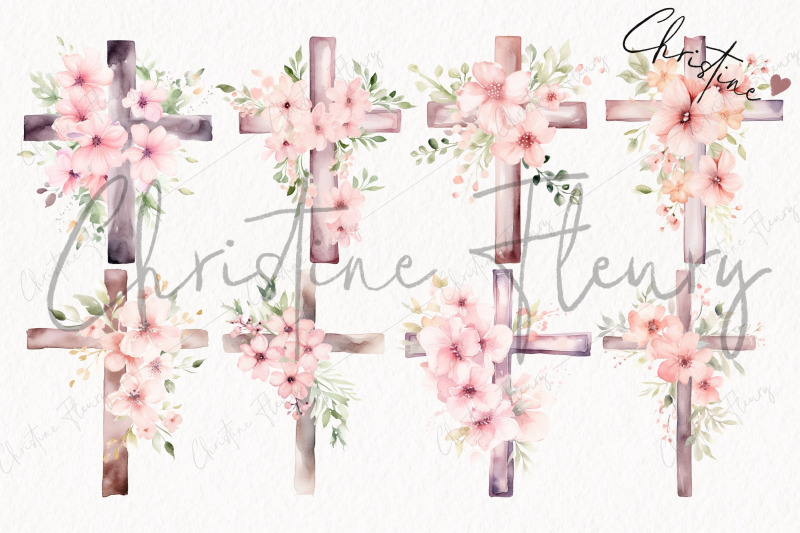 watercolor-soft-pink-crosses-clipart