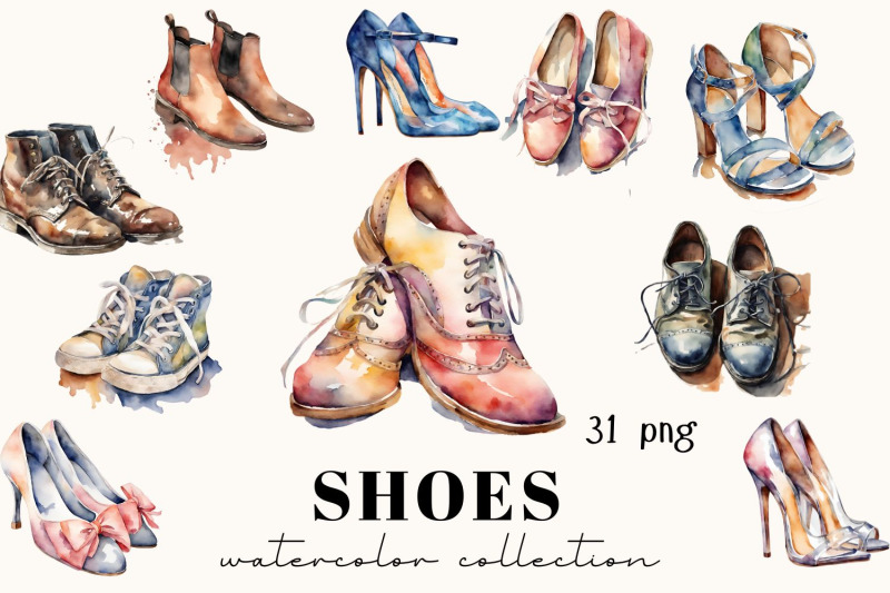 watercolor-shoes-floral-sneakers-clipart